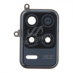 Back Camera Lens and Bezel for Realme 8 5G Black Premium