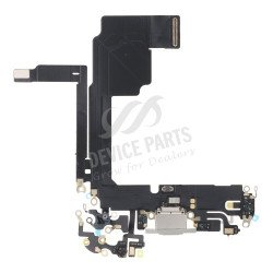 Charging Port Flex Cable for iPhone 15 Pro Natural Titanium without Logo OEM Charging Port Flex Cable for iPhone 15 Pro Natural Titanium without Logo OEM