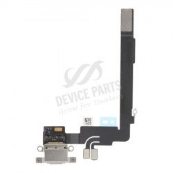 Charging Port Flex Cable for iPhone 16 Plus White Premium Charging Port Flex Cable for iPhone 16 Plus White Premium