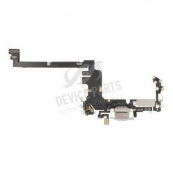 Charging Port Flex Cable for iPhone 17 Pro European Version Silver Premium Charging Port Flex Cable for iPhone 17 Pro European Version Silver Premium