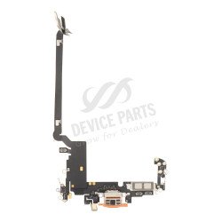 Charging Port Flex Cable for iPhone 17 Pro Max European Version Cosmic Orange Pulled Charging Port Flex Cable for iPhone 17 Pro Max European Version Cosmic Orange Pulled