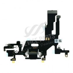 Charging Port Flex Cable for iPhone 11 Black Premium
