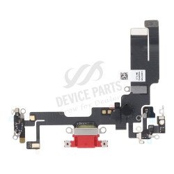 Charging Port Flex Cable for iPhone 14 Red Premium