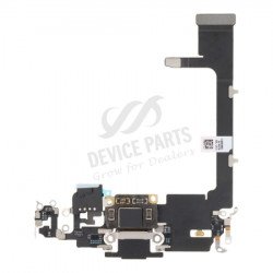 Charging Port Flex Cable with Board for iPhone 11 Pro Black Premium Charging Port Flex Cable with Board for iPhone 11 Pro Black Premium