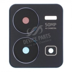 Back Camera Lens and Bezel for Vivo Y35 2022 Black Premium