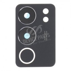 Back Camera Lens and Bezel for Vivo V29 Noble Black Premium